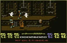  ??  ?? » [C64] After midnight, Bushido’s enemy stronghold is haunted by the ghosts of its dead guards.