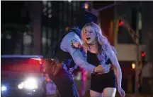  ?? ?? Sabrina Carpenter appears in a scene from “Emergency.”