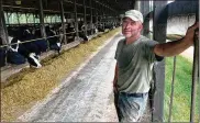  ?? THOMAS BEAUMONT / AP ?? Dairy farmer Jerry Volenec, an independen­t voter backing Democrat Joe Biden, says Donald Trump’s trade pactwith Canada betrayed area farmers.