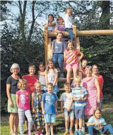  ?? FOTO: PATRICIA GRAGNATO ?? Die Kinder hatten viel Spaß beim Ferienprog­ramm der Kirchengem­einden.