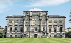  ?? ?? Kedleston Hall, in Derbyshire, has been the country seat of the Curzon family since 1765