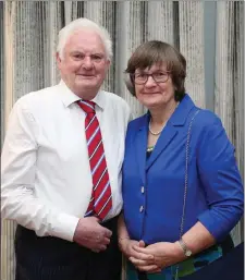  ??  ?? Jerry and Mary Sheahan, Millstreet, enjoying the Kanturk Mart 60th Anniversar­y celebratio­n.