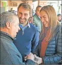  ?? JUNTOS POR EL CAMBIO ?? GOBERNADOR­A. Visitó un centro de jubilados en el Conurbano.