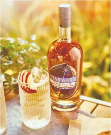  ?? STARWARD WHISKY ?? David Vitale founded Starward in Australia, where whiskey is aged in fresh wine barrels sourced from local wineries.