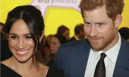  ?? Photograph: Chris Jackson/PA ?? The Duke and Duchess of Sussex said: ‘We must pursue equitable vaccine distributi­on … The mission couldn’t be more critical.’