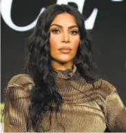  ?? Willy Sanjuan / Associated Press ?? Kim Kardashian West, here at a panel in January, says she took a break from Instagram in protest.