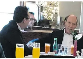  ??  ?? Drei Wochen vor Kurz’ Israel-Besuch traf sich HC Strache mit Martin Schlaff in Wien