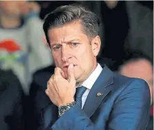  ??  ?? Crystal Palace chairman Steve Parish.