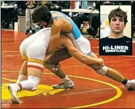  ?? ?? Ethan Miller, pictured above, places second at the Storhaug Tournament.