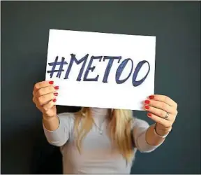  ??  ?? L’étude montre que la parole a commencé à se libérer bien avant #MeToo.