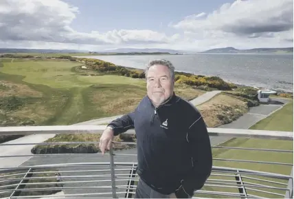  ??  ?? 0 Mark Parsinen, pictured at the spectacula­r Castle Stuart Golf Links, which he co-designed.