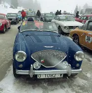  ??  ?? Fascino WinteRace partirà da Cortina. Gli organizzat­ori: «Le condizioni meteorolog­iche rendono ancora più emozionant­e la gara»