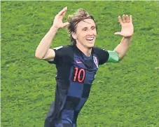  ??  ?? HABILIDOSO. Luka Modric dice que merecieron ganar.