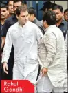  ??  ?? Rahul Gandhi