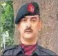  ??  ?? Lance Naik Nazir Ahmed Wani