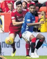  ??  ?? RETURN Scott McKenna is back for Hampden