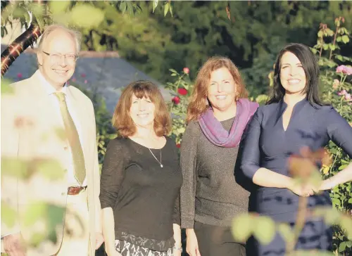  ?? PICTURES: SOUTHERN NEWS AND PICTURES SNAP ?? Andrewjohn Clarke, owner of Borde Hill Estate, Hilary Knight co-director of Natural Partnershi­ps CIC who runs the Sussex Food & Drink Awards with Paula Seager, BBC Sussex’s Allison Ferns