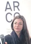  ??  ?? La artista peruana de videoarte Maya Watanabe ganó ayer el Premio ARCO Fundación Han Nefkens.