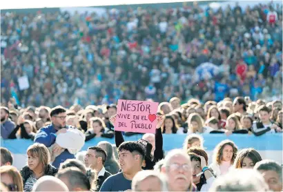  ?? ?? El microestad­io Néstor Kirchner de Quilmes fue una verdadera fiesta.