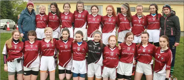  ??  ?? The Castletown team that took part in the recent Ciara Ryan Memorial Blitz.