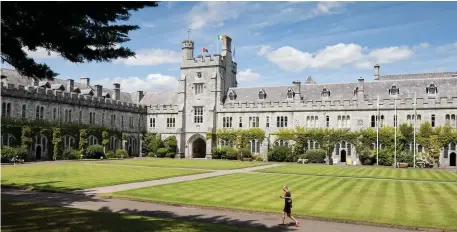  ??  ?? Students from Cork and throughout Munster will shortly be thronging UCC as the beginning of the 2020/21 Academic Year looms.