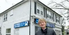  ?? TIFFANY MAYER/SPECIAL TO POSTMEDIA NEWS ?? Karl Vanderkuip is the proud owner of a Russell Avenue building he wants to renovate to include apartments and a restaurant —all he needs now is a tenant.