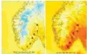  ?? SKJERMDUMP/METEOROLOG­ISK INSTITUTT ?? Om langtidsva­rselet slår til, har sørlending­ene fine dager i vente.