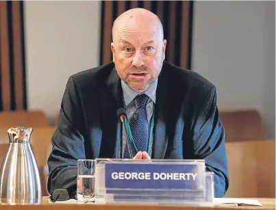  ?? Picture: Andrew Cowan. ?? George Doherty is the director of human resources at NHS Tayside.