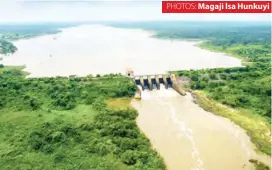  ?? PHOTOS: ?? Completed Kashinbila hydro power project ready for commission­ing