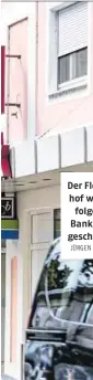  ?? JÜRGEN FUCHS (2) ?? Der Florianiho­f wird infolge der Bankpleite geschlosse­n