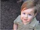  ?? DUDEK FAMILY PHOTO ?? Two-year-old Jozef Dudek died in May 2017 when an Ikea Malm dresser tipped onto him in his bedroom in Buena Park, Calif.