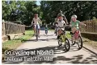  ?? ?? Go cycling at Nostell ©National Trust/John Millar