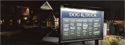  ??  ?? (Clockwise) Andy Rogers, owner of The Redan and Bar 56 says reopening was a difficult decision. The Rifle Volunteer prepares to welcome punters with its new customer register. The Dog and Duck is asking customers to book their visit in advance.