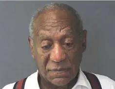  ?? — Courtesy of Montgomery County Correction­al Facility ?? Cosby in a booking photo released by Montgomery County Correction­al Facility, Pennsylvan­ia.
