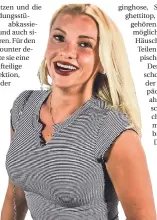  ?? RP-FOTO: ANDREAS BRETZ ?? 2017, als Evelyn Burdecki eine Model-nacht in Düsseldorf besuchte, war sie noch nicht ganz so bekannt.