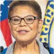  ??  ?? 5. Karen Bass