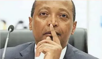  ?? African News Agency (ANA) ?? FOUNDER and chairperso­n of African Rainbow Energy and Power Patrice Motsepe says his company will dump its stake in EOH. | KAREN SANDISON