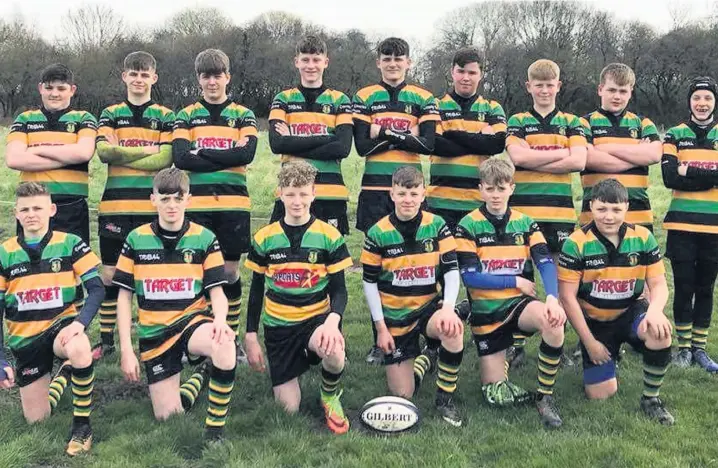  ??  ?? Littleboro­ugh RUFC under 15s picked up where they left off last season as they kicked off the new campaign with a crushing victory against Huddersfie­ld YMCA