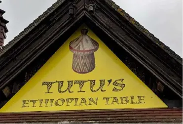  ?? Picture: Phil Creighton ?? UNDER PRESSURE: Energy bills are five times higher for Tutu’s Ethopian Table in east Reading