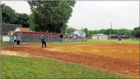  ?? SUBMITTED PHOTO - DAVID RUBRIGHT ?? The inaugural Conner A. Kleffel Memorial Softball Tournament was held at Leesport Playground Ball Fields on June 22 and 23.