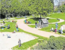  ?? FOTO: SBO ?? Anziehungs­punkt: der Spielplatz auf dem Hubenloch in Villingen