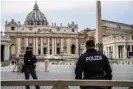  ??  ?? Around the time Italy imposed a national lockdown in early March, investors worldwide began to panic. Photograph: Alessandro Serranò/REX/Shuttersto­ck