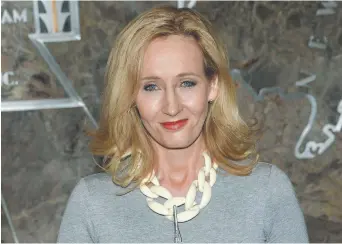  ??  ?? J.K. Rowling a lancé, lundi, une nouvelle série intitulée History of Magic in North
America, une histoire de la magie en Amérique du Nord divisée en quatre parties publiées sur son site web, pottermore.com, jusqu’à vendredi. - Associated Press: Evan...