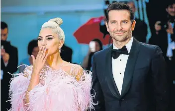  ?? Picture: SUPPLIED ?? SUCCESSFUL DUO: Lady Gaga and Bradley Cooper joined forces in ‘A Star is Born’.