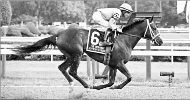  ?? RONNIE BETOR ?? Spinaway winner Sippican Harbor had her third work since the race on Monday at Belmont Park, covering six furlongs in 1:13.81 in company with juvenile stakes winner Maiden Beauty.