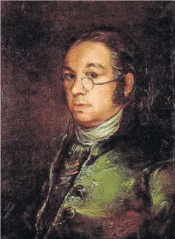  ?? HERALDO ?? Autorretra­to de Goya que se conserva en Castres.