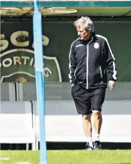  ??  ?? Jesus diz que é importante o Sporting marcar primeiro