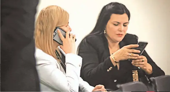  ??  ?? Ruptura. Fiscalía y Ana Ligia de Saca rompieron el acuerdo para un juicio sin cárcel por diferencia­s en el reintegro de los $17 millones reclamados.