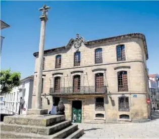  ?? // IAGO LÓPEZ ?? La Casa Cornide, en una imagen de archivo