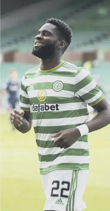  ?? Picture: SNS ?? 0 Celtic striker Odsonne Edouard hasn’t been at his best so far this season.